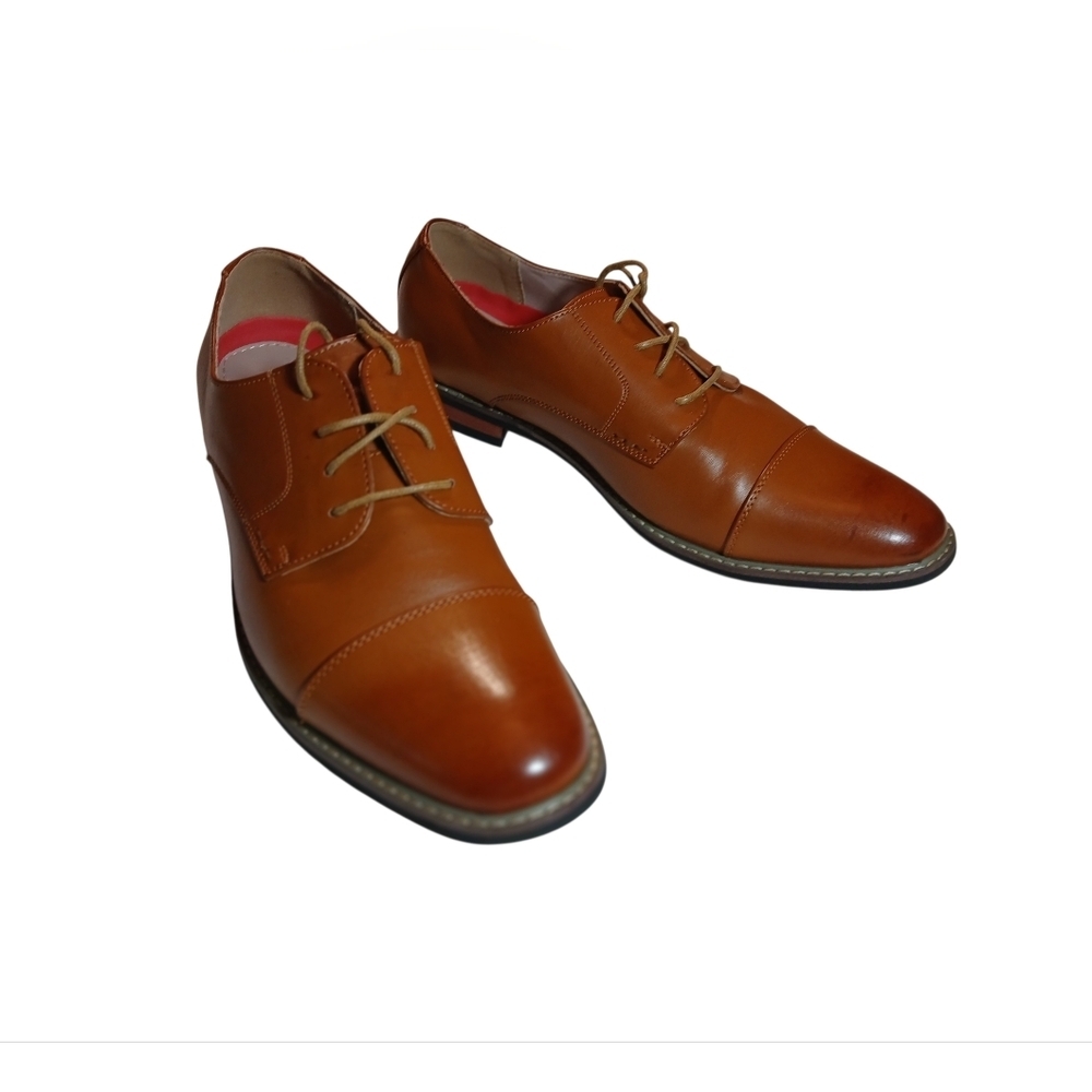 Men's Classic Cap-Toe Formal Oxford Shoes Size 12